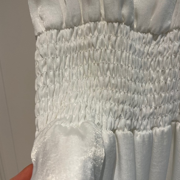 MISA LOS ANGELES Flowy white midi dress - Picture 6 of 10